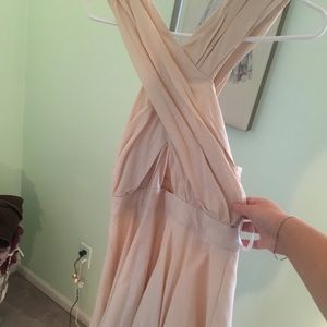 cream formal dress brand new